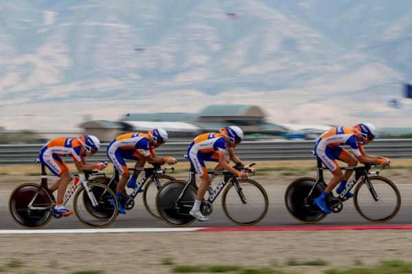 Rabobank comes through with a strong ride that placed them second for the stage.