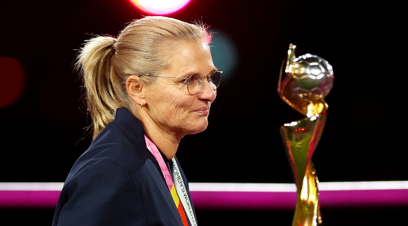 Sports England coach Sarina Wiegman looks to be at the World Cup after defeat to Spain in the final in August 2023.