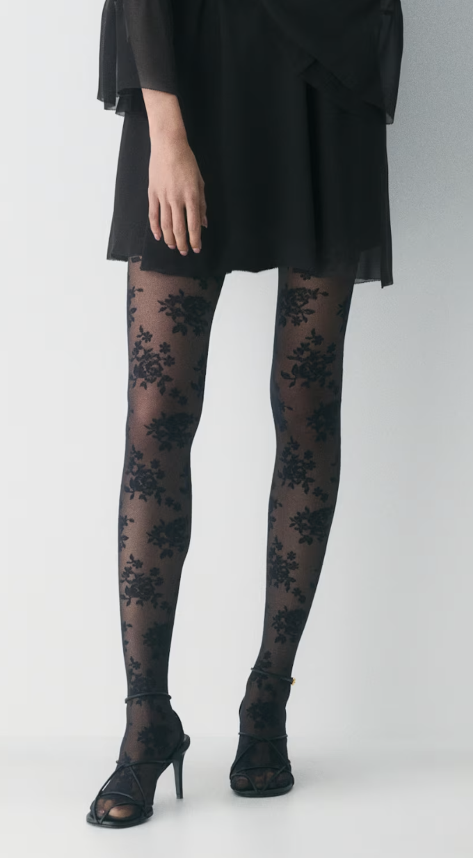 Aritzia, Floret Lace Tights