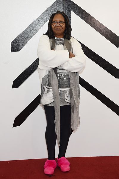 White, Pink, Fashion, Outerwear, Photography, Long hair, Fashion design, Photo shoot, Shoe, Black hair,