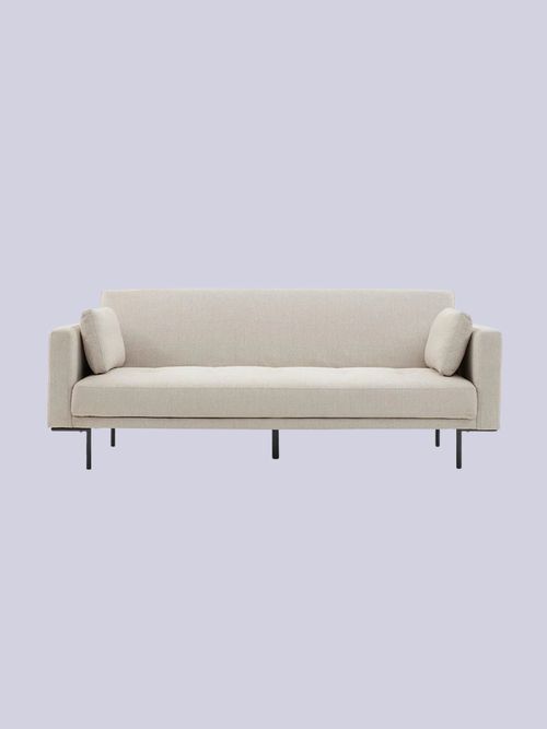Hudson Click Clack Sofa Bed - Stone Grey