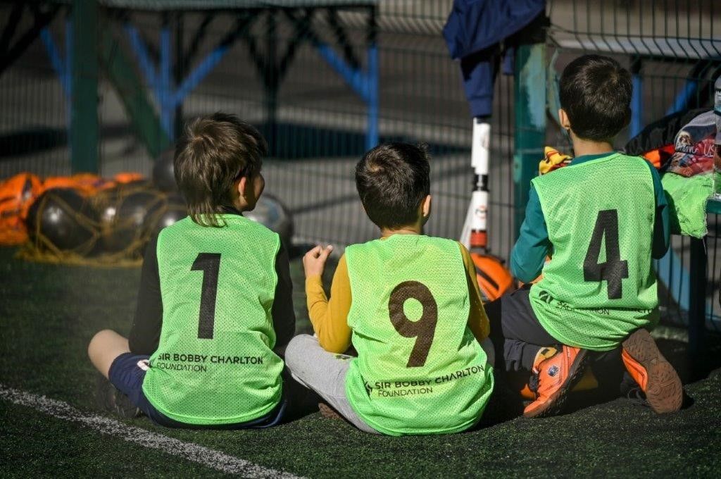 Children at FC Shakhtar&#039;s United Together Programme