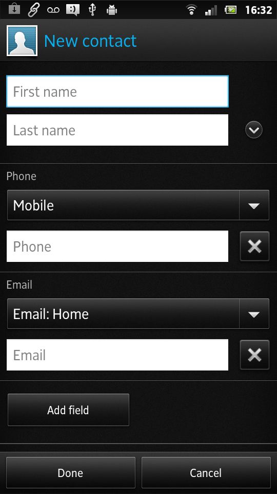 Contacts and calling Sony Xperia P review Page 3 TechRadar