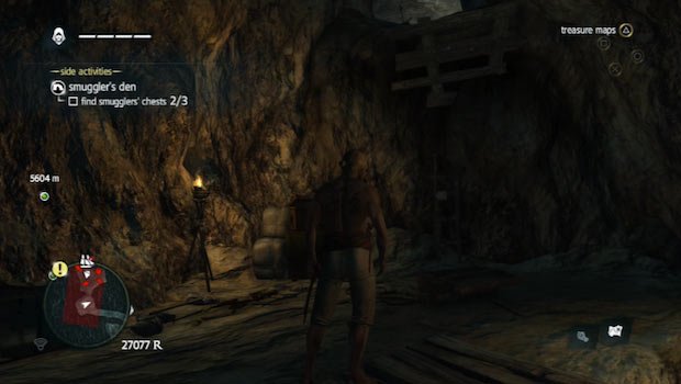 Black Flag Buried Treasure No. 14 location