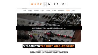 The MuffWiggler Store is open for business.