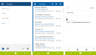Windows 10 Phone Outlook