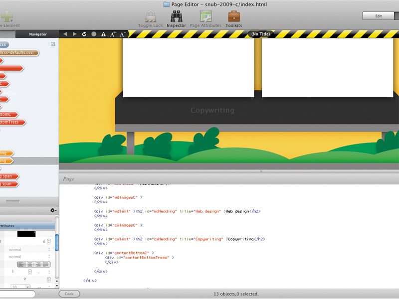 mac web design software for beginners