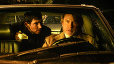 Daniel Craig and Josh O'Connor in Wake Up Dead Man