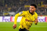 Jadon Sancho is currently on loan at Borussia Dortmund from Manchester United.