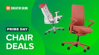 Two of my favourite office chairs next to text 'Prime Day chair deals'. 