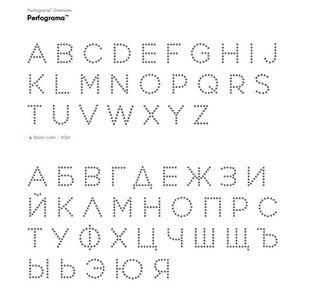 Free font: Perfograma