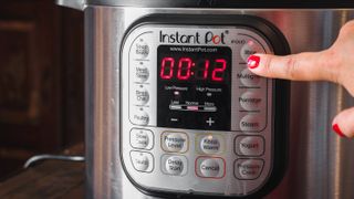 Instant Pot timer selection