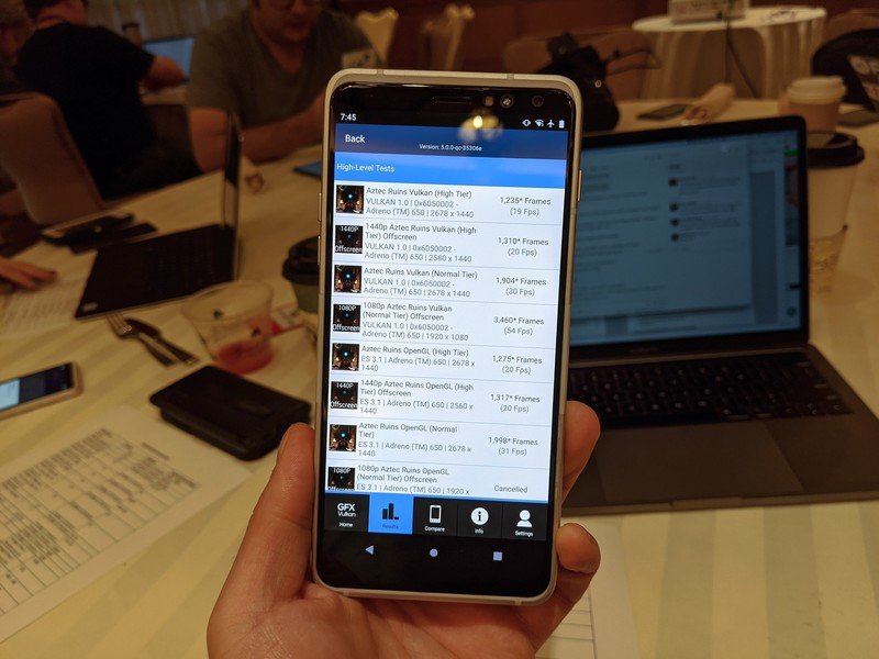 Snapdragon 865 benchmarking