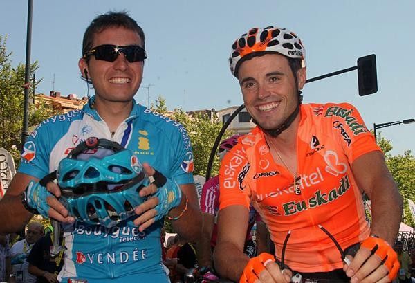 Last year winner Xavier Florencio (Bouygues Telecom) and Samuel S&aacute;nchez (Euskaltel-Euskadi).