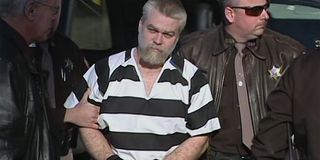 Steven Avery in a prison uniform