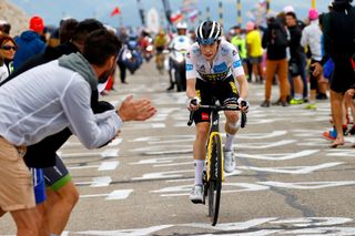 Jonas Vingegaard (Jumbo-Visma) left Tour de France leader Tadej Pogacar behind on Mont Ventoux