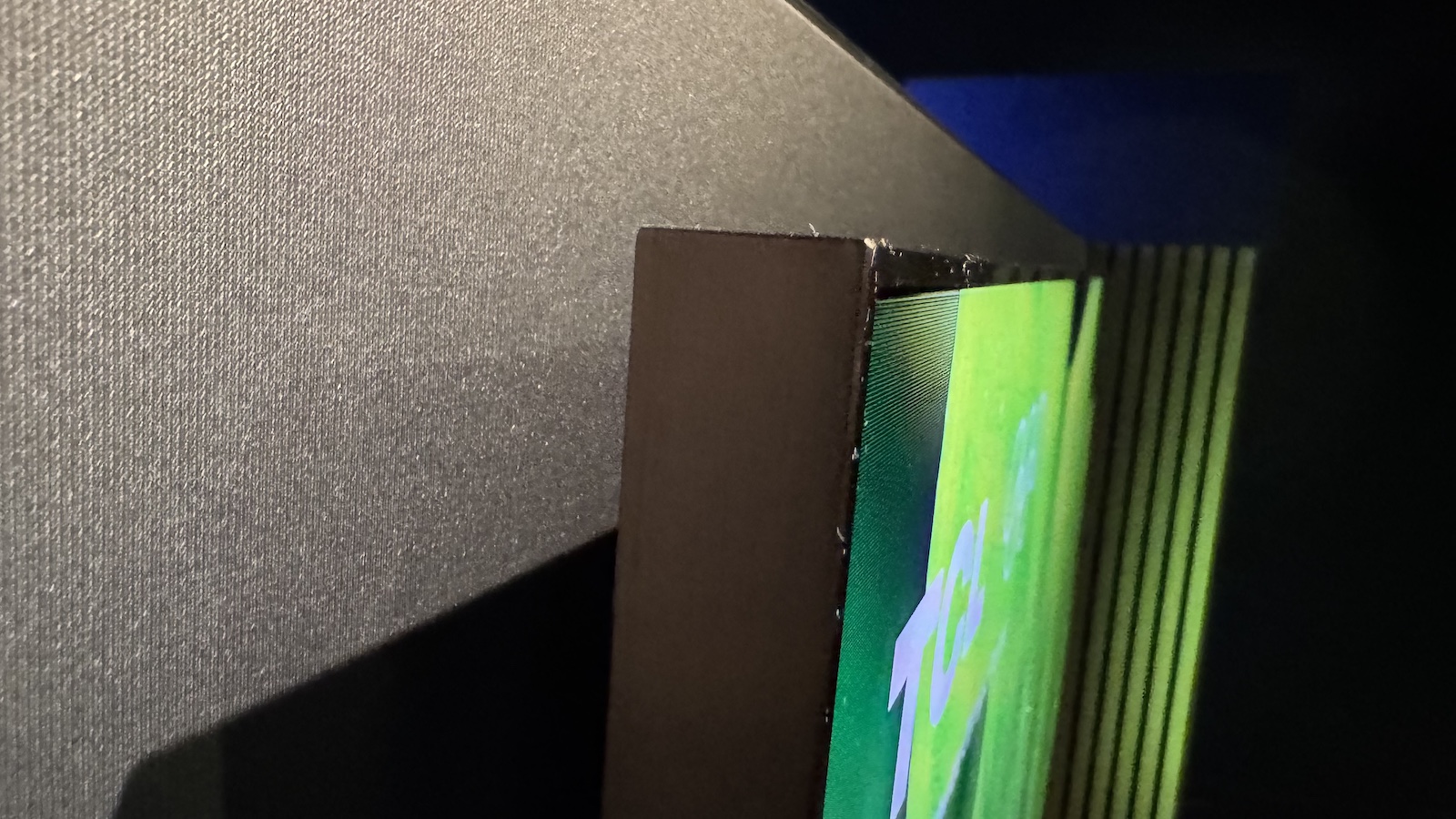 The 85-inch TCL X11L TV, photographed on a stand at CES 2026