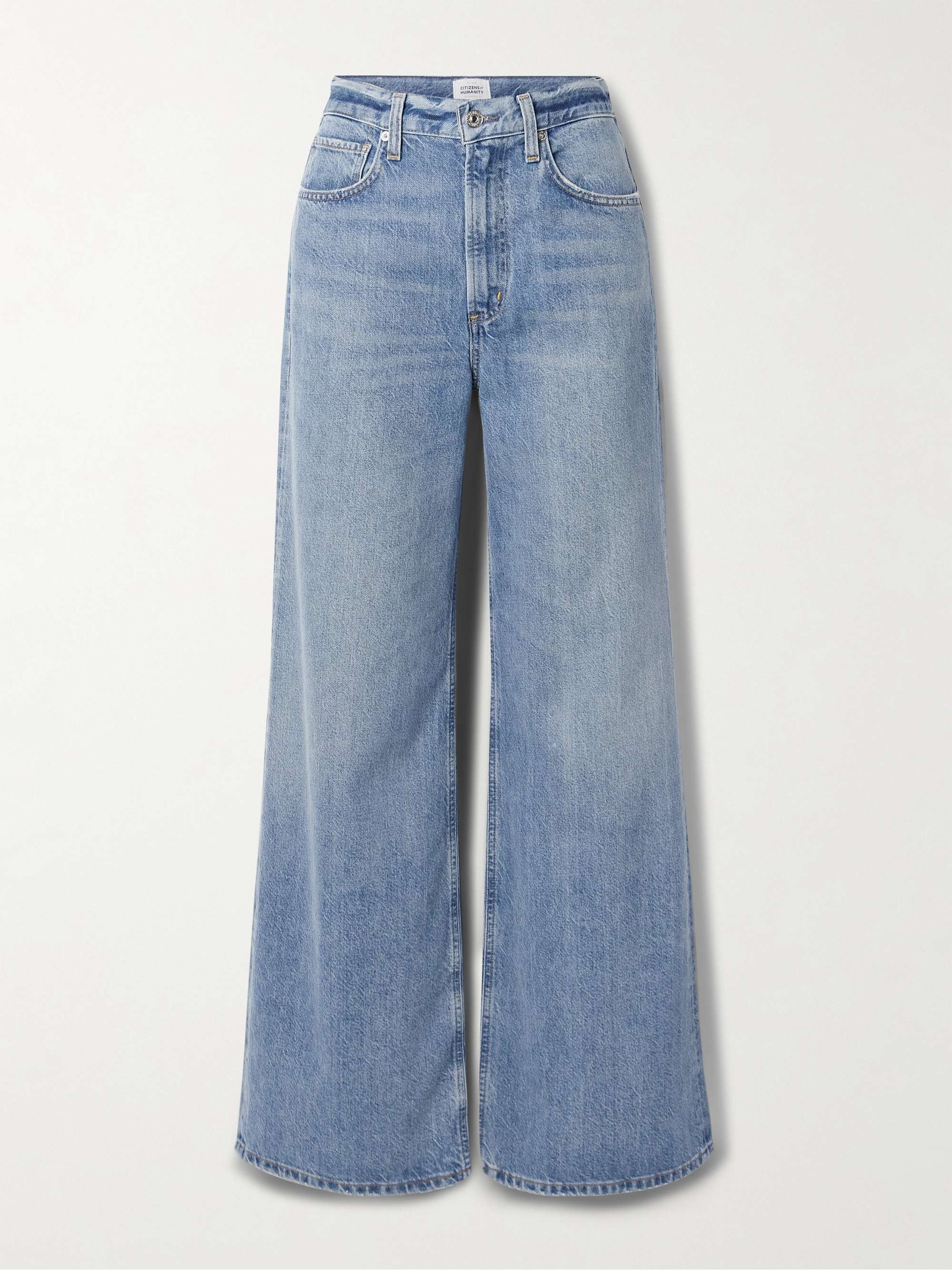 Paloma High-Rise Wide-Leg Jeans