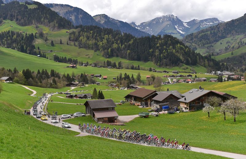 The Swiss countryside
