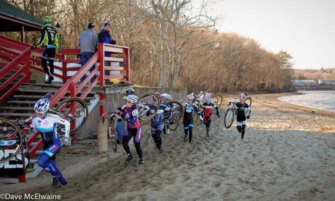 The beach run was longer than in years past
