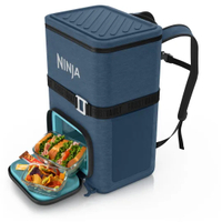Ninja FrostVault Go 24-Can Backpack Soft Cooler with Cold Dry Zone