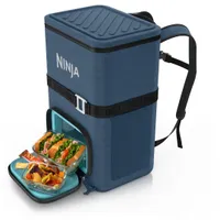 Ninja FrostVault Go 24-Can Backpack Soft Cooler with Cold Dry Zone