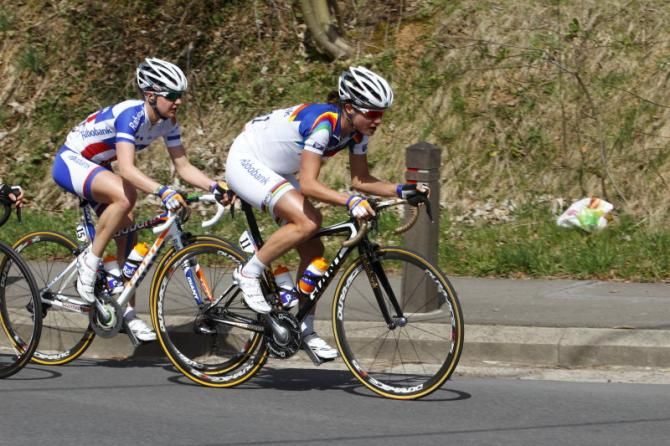 In control and looking relaxed - Marianne Vos (Rabo Women)
