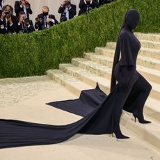 new york, new york september 13 kim kardashian attends the 2021 met gala celebrating in america a lexicon of fashion at metropolitan museum of art on september 13, 2021 in new york city photo by theo wargogetty images