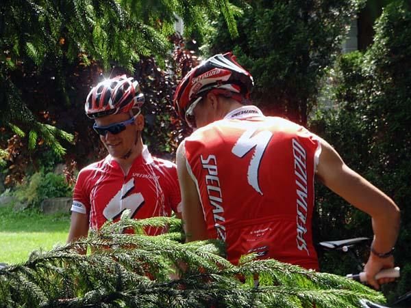 Team Specialized ready for ride in Bromont.