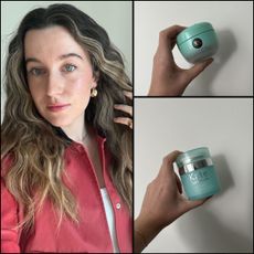 Junior beauty editor Grace Lindsay testing the best oil-free moisturisers