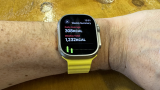 Fitness app on Apple Watch Ultra