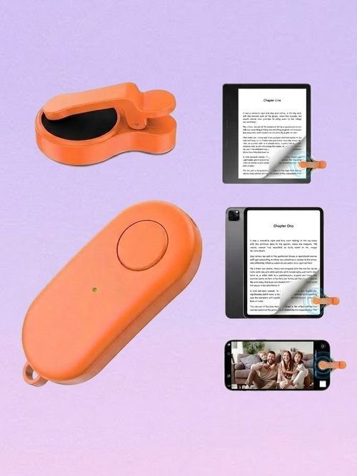 Remote Control Page Turner for Kindle (Orange)