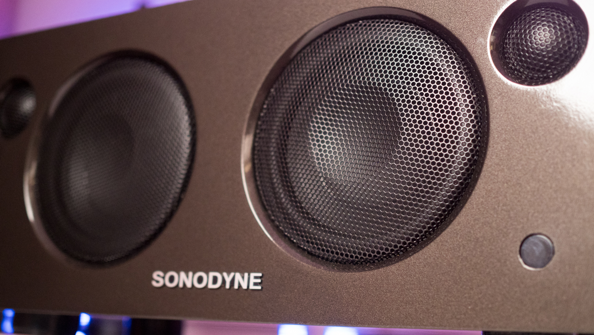 Sonodyne Malhar tweeters and woofers at the front