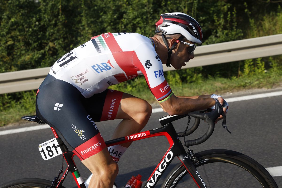 UAE Team Emirates’ Rui Costa at the 2020 Tour de Pologne