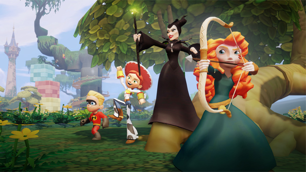With 12 other new characters from across the Disney worlds, including Brave and Guardians of the Galaxy