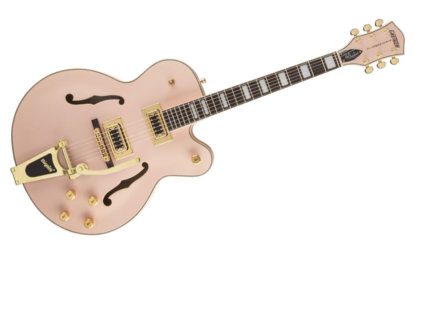 With Bigsby vibrato