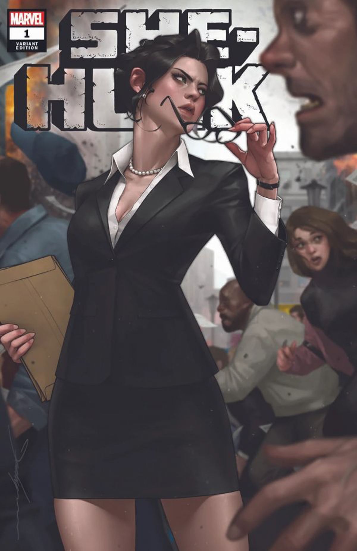 She-Hulk #1 variant cover