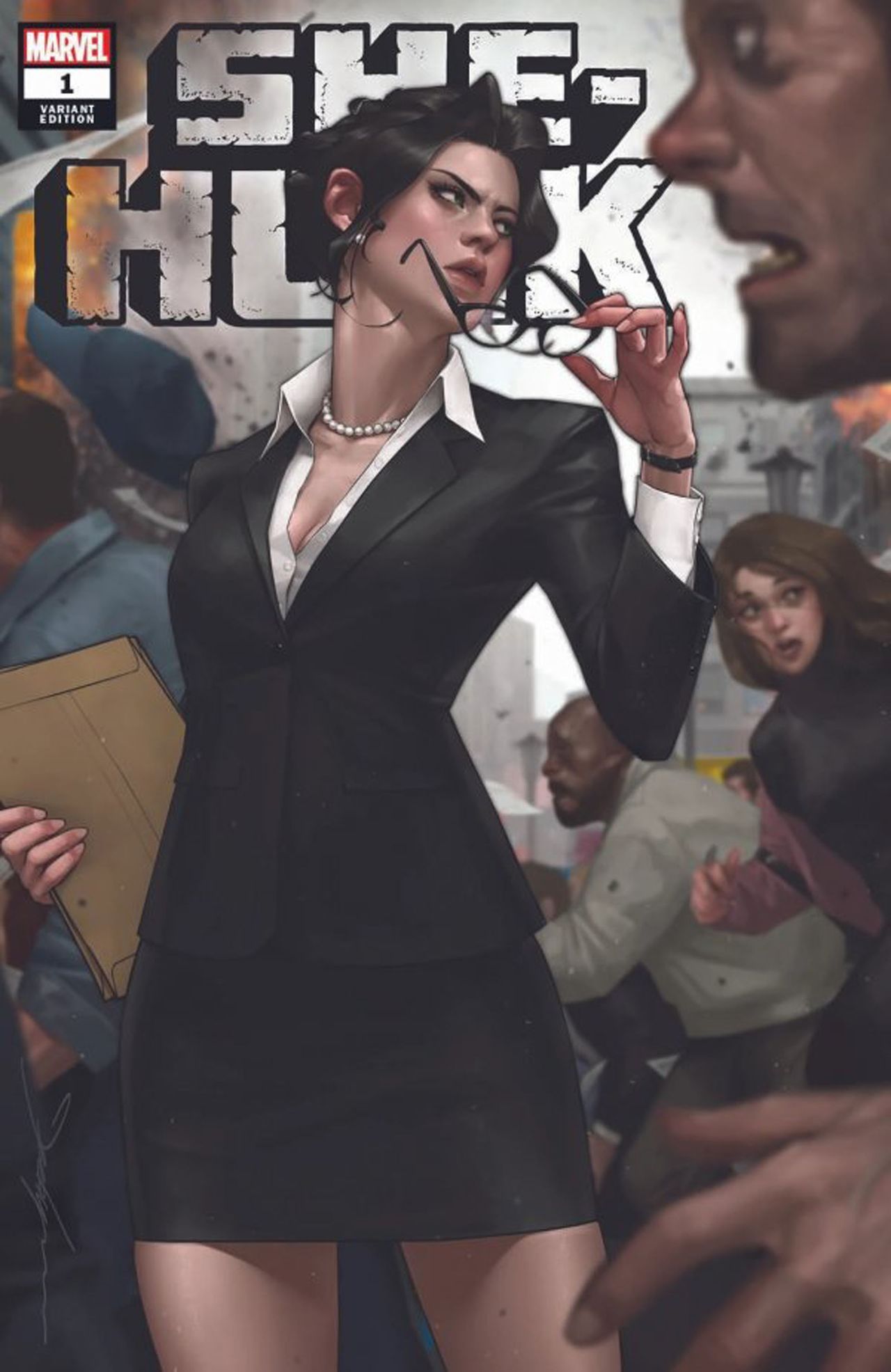 She-Hulk #1 variant cover