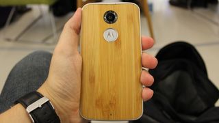 Moto X woodgrain