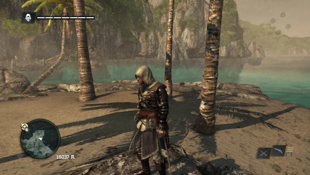 Black Flag Buried Treasure No. 21 map