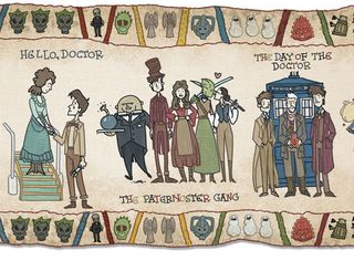 Doctor Who tapestry