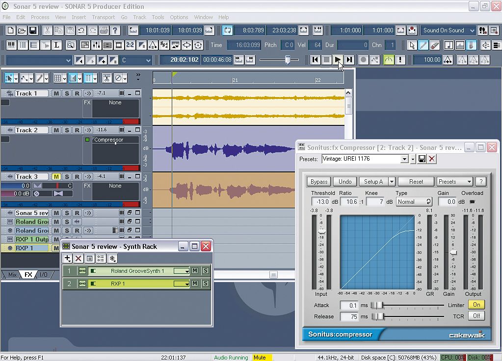 Sonar 5 is loaded with new features.