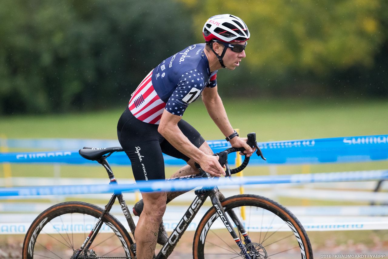 Powers was unable to keep up the chase, perhaps hampered by his recent hand injury.