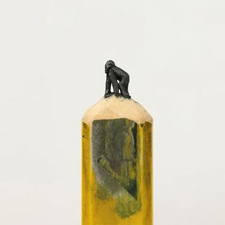 pencil sculptures