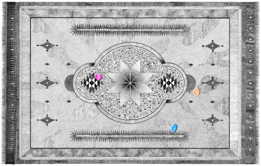 ballpoint carpet illustrations