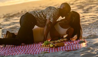 couple making out on the beach Netflix