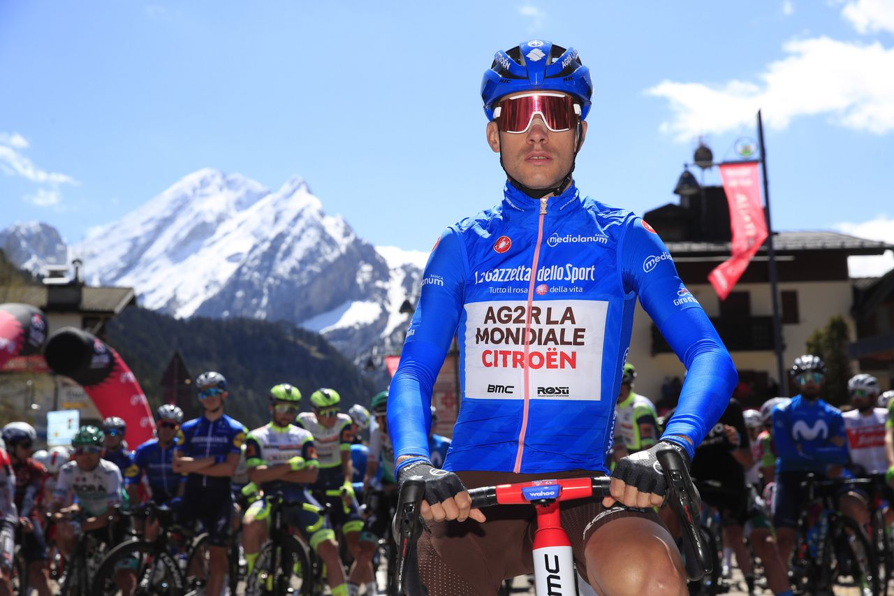 Giro d'Italia 2021 - 104th Edition - 17th stage Canazei - Sega di Ala 193 km - 26/05/2021 - Geoffrey Bouchard (FRA - AG2R Citroen Team) - photo Luca Bettini/BettiniPhoto&Acirc;&copy;2021