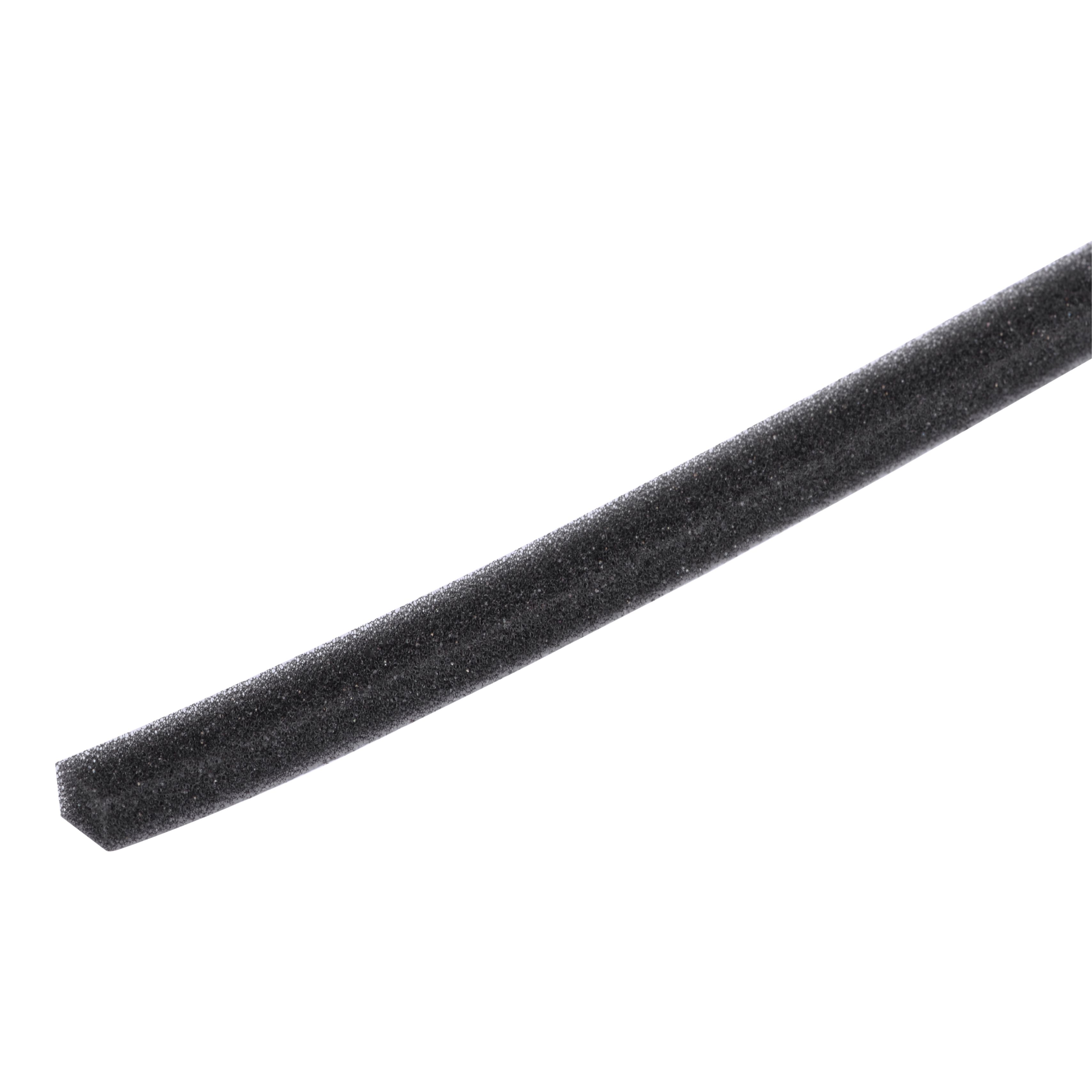 Black Self-Adhesive Draught Seal (l)10m (w)9mm (t)6mm