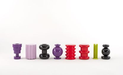 Kartell's most recent collection comprises of never-before-seen products by the late Ettore Sottsass.