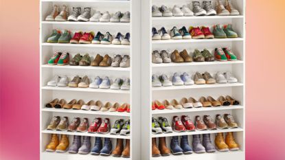 Shoe storage solutions.